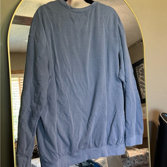 Blue Men's Sweater - Picture 4 of 4